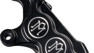PERFORMANCE MACHINE (PM) 4-Piston Caliper - Contrast Cut - Left Front