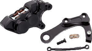 ARLEN NESS 4-Piston Caliper - Rear - Black