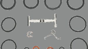 HAWG HALTERS 4-Piston Caliper Rebuild Kit - Differential Bore