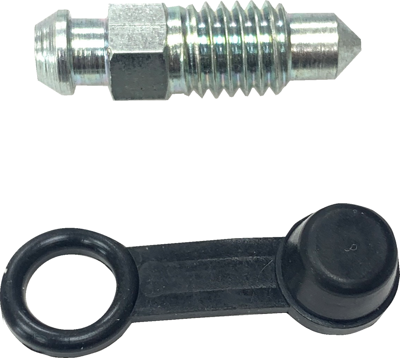 DRAG SPECIALTIES Bleeder Caliper w/ Rubber Cap - 8 mm