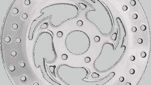 RC COMPONENTS Rear Rotor - Savage - Honda