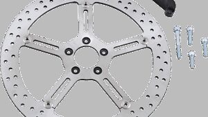 ARLEN NESS Big Brake Rotor - 15" - Front Left - Harley-Davidson