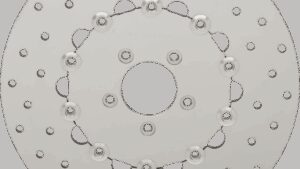 DRAG SPECIALTIES Drilled Brake Rotor - Front - 11.8" - Dyna