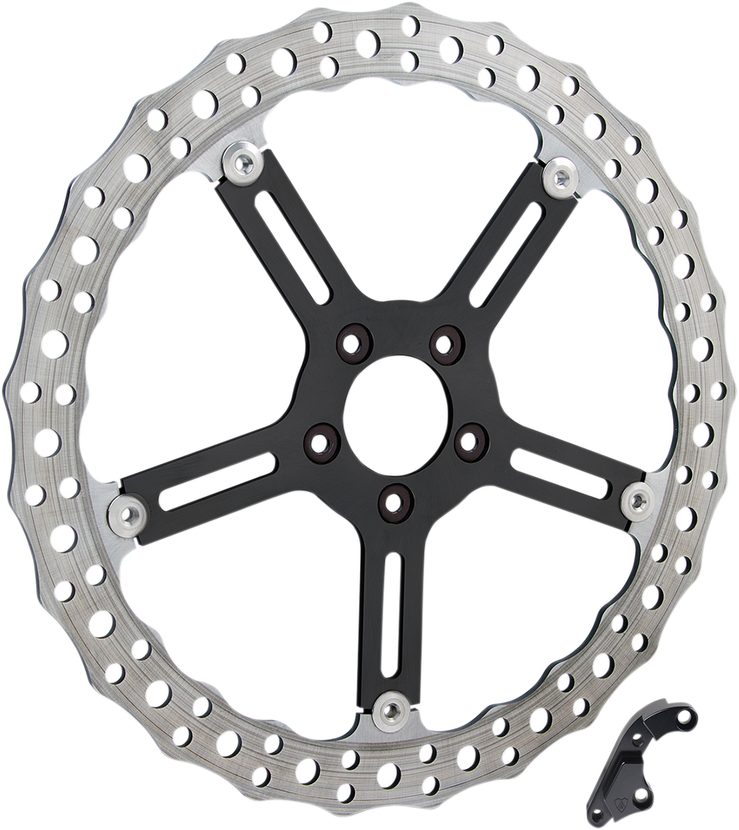 ARLEN NESS Jagged Brake Rotor - 15" - Right - Hub-Mount