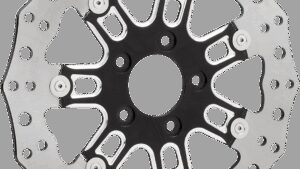 ARLEN NESS Front Rotor - 7 Valve - 11.8" - Black