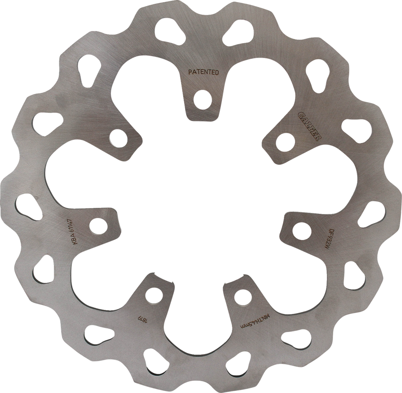 GALFER Wave® Brake Rotor - Front - Solid Mount