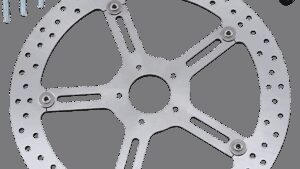 ARLEN NESS Big Brake Rotor - 15" - Front Left - Softail