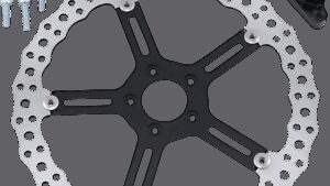 ARLEN NESS Jagged Brake Rotor - 15" - FXLR/FXBB - Left