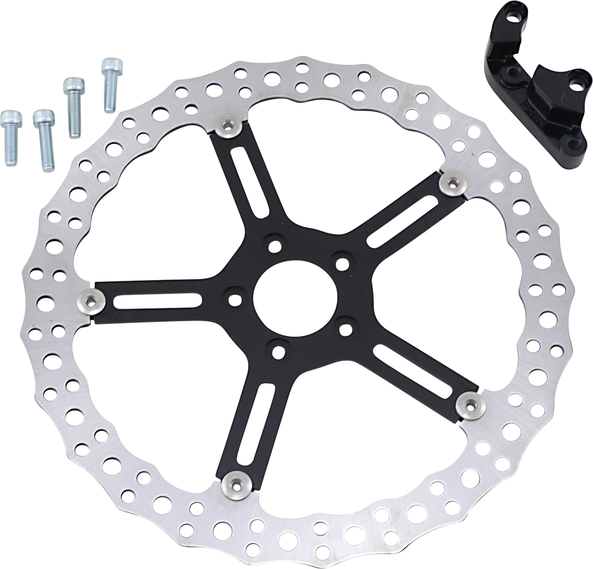 ARLEN NESS Jagged Brake Rotor - 15" - FXLR/FXBB - Left