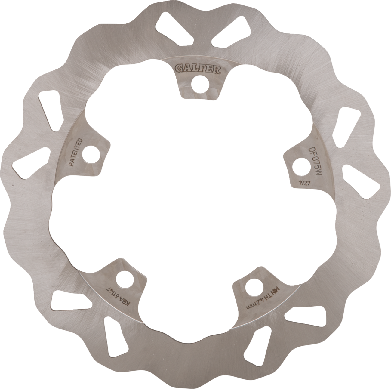 SLYFOX Front Rotor - Black - 11.8" - Image 2