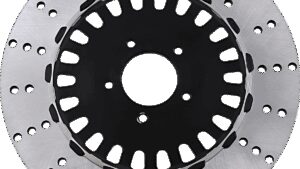 RC COMPONENTS Front Rotor - Right - 11.8" - Illusion - Black