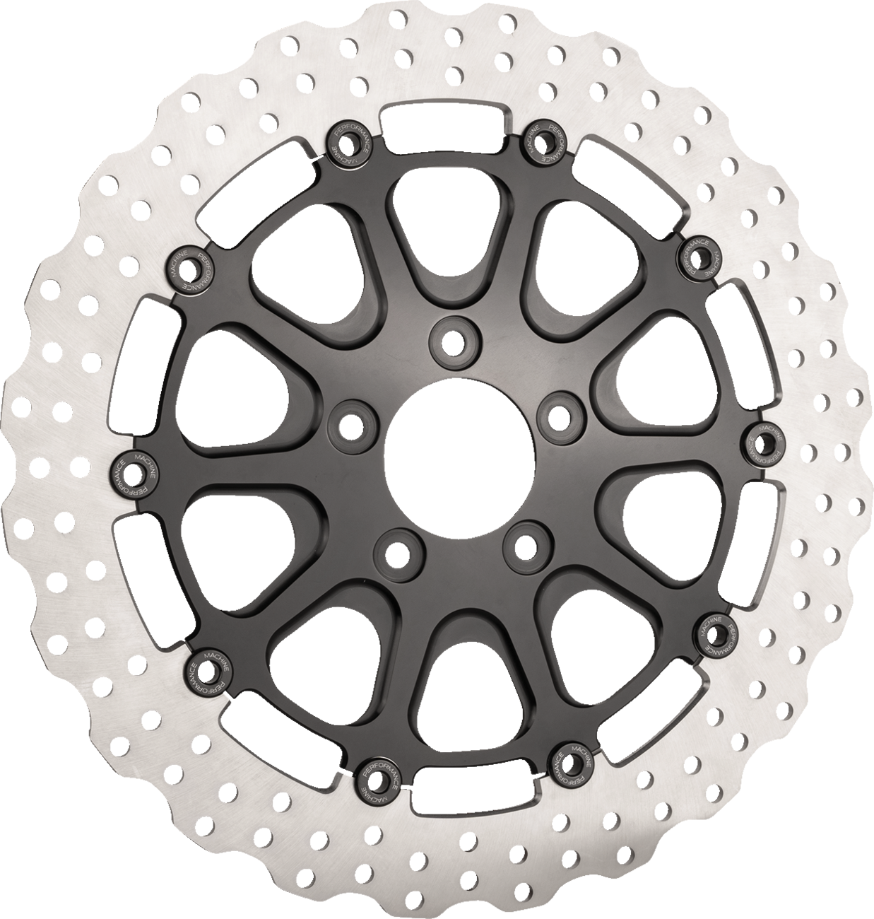 ARLEN NESS Spider Rotor - 12-19/32" - Blue - Front - Image 2