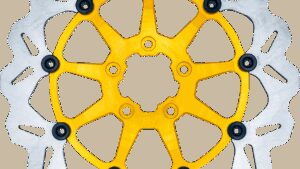 GBRAKES Brake Rotor - Front - Gold