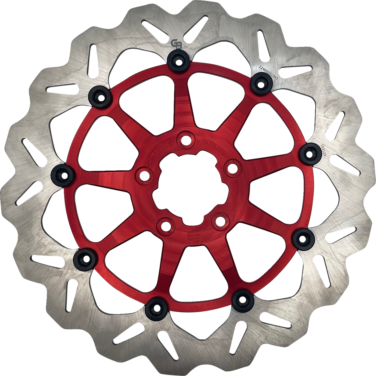 GBRAKES Brake Rotor - Front - Red
