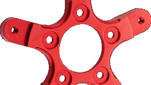 ARLEN NESS Rotor Mount - Ness Wheel - Red