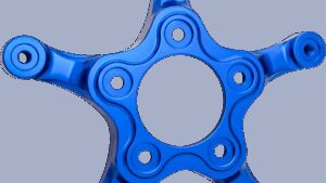 ARLEN NESS Spider Rotor Adaptor - Blue