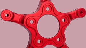 ARLEN NESS Spider Rotor Adaptor - Red