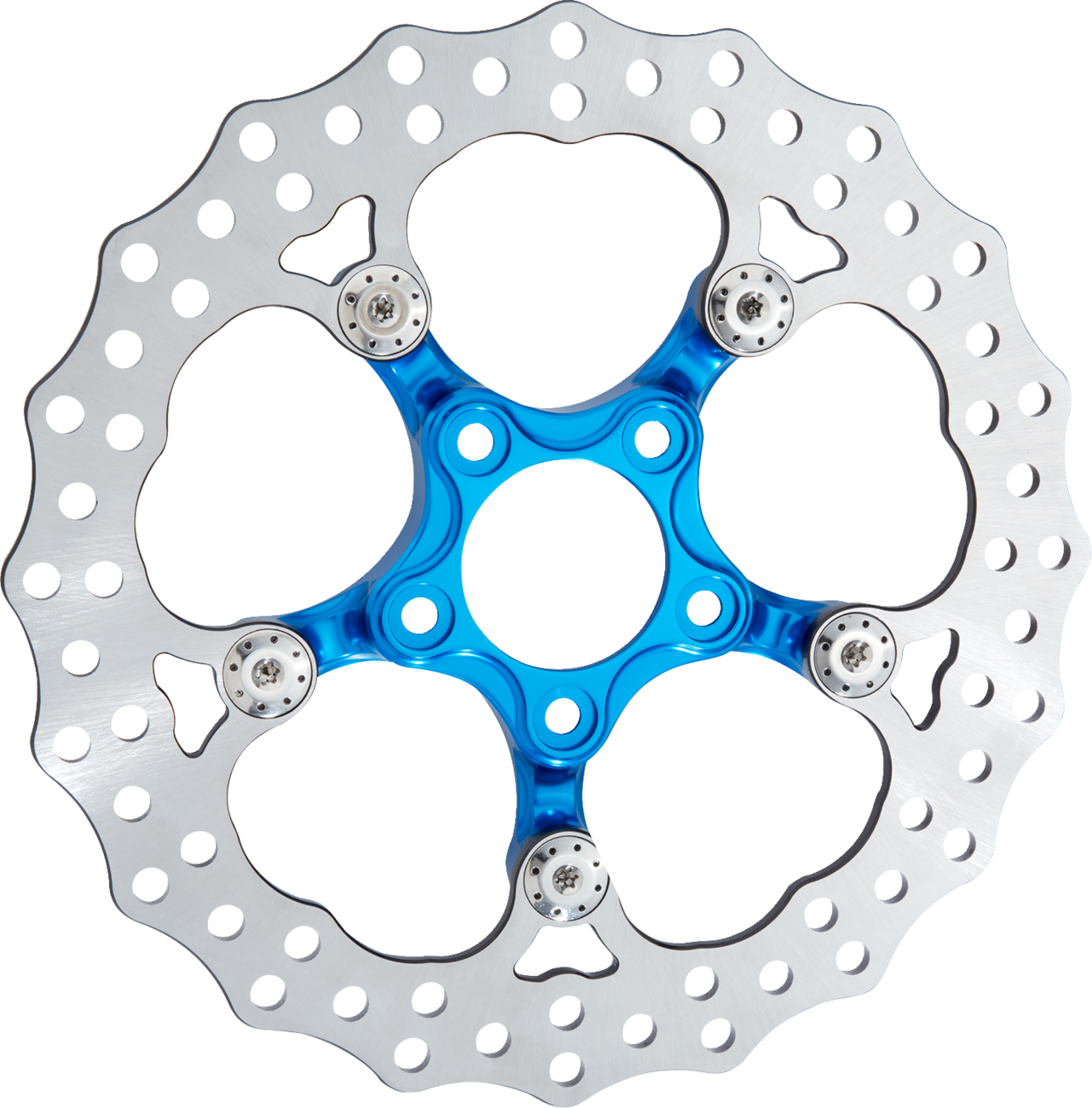 ARLEN NESS Spider Rotor - 12-19/32" - Blue - Front