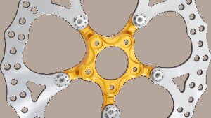 ARLEN NESS Spider Rotor - 12-19/32" - Gold - Front