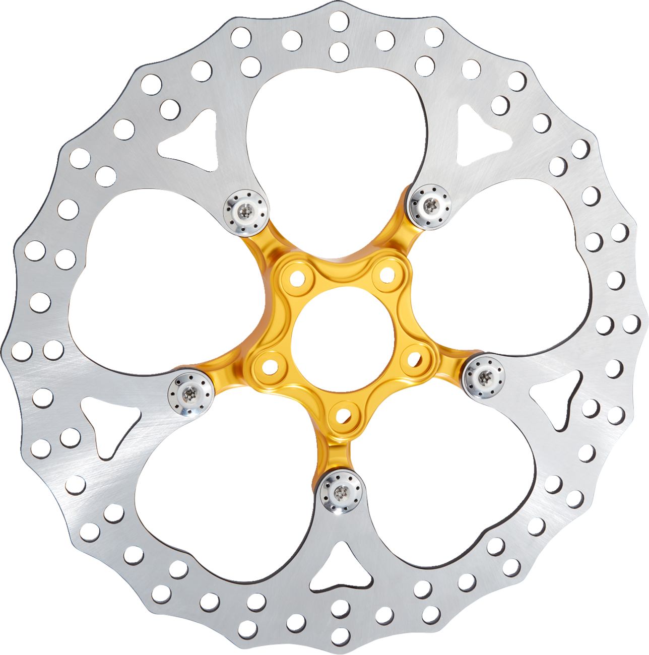 ARLEN NESS Spider Rotor - 12-19/32" - Gold - Front