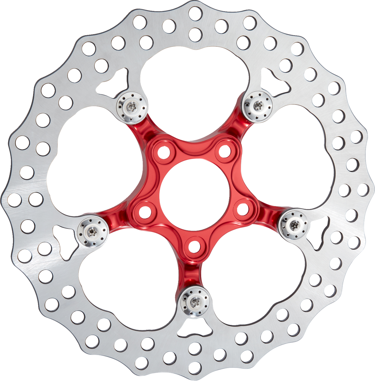 ARLEN NESS Spider Rotor - 12-19/32" - Red - Front