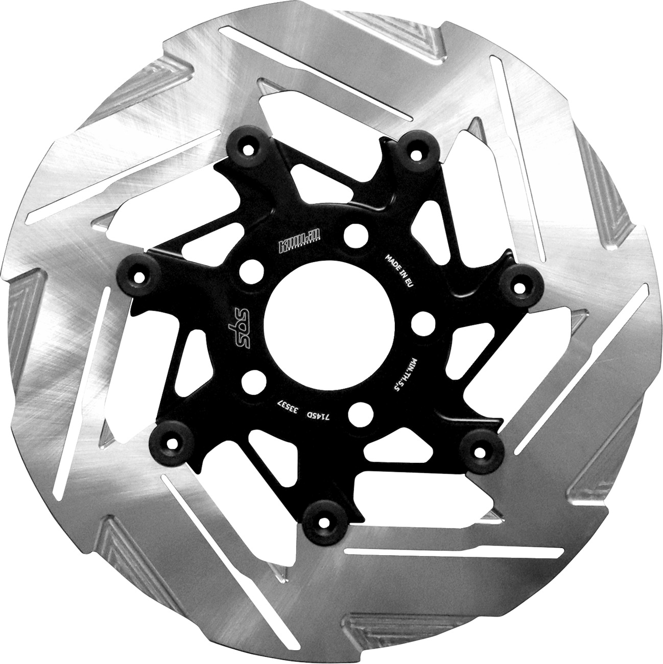 SBS Design "D" 7-Spoke Brake Rotor