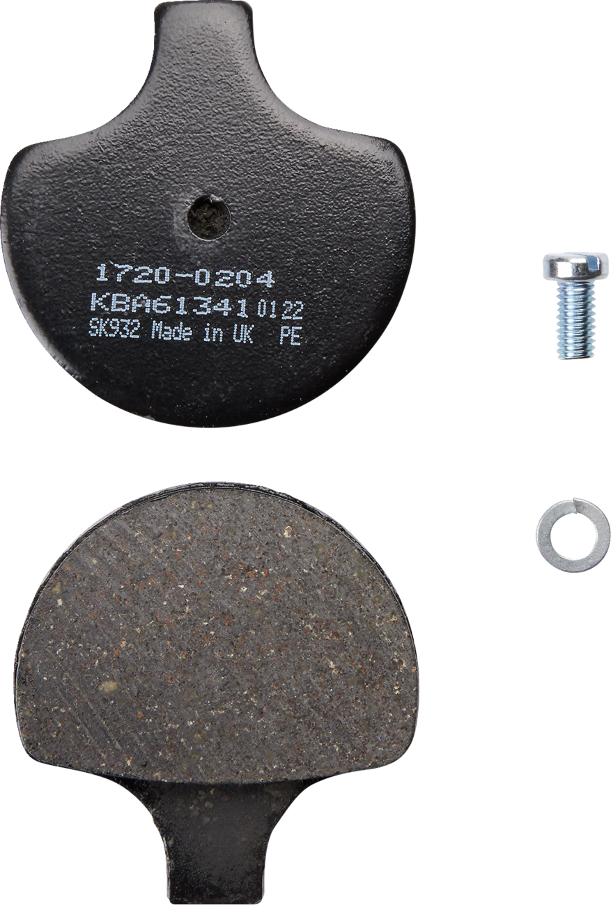 DRAG SPECIALTIES Organic Brake Pads - Harley-Davidson