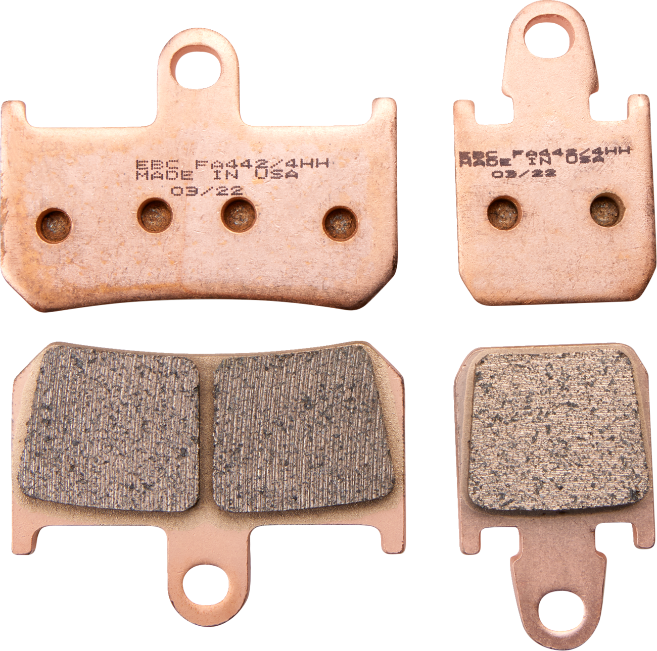 DRAG SPECIALTIES Organic Brake Pads - Touring - Image 2