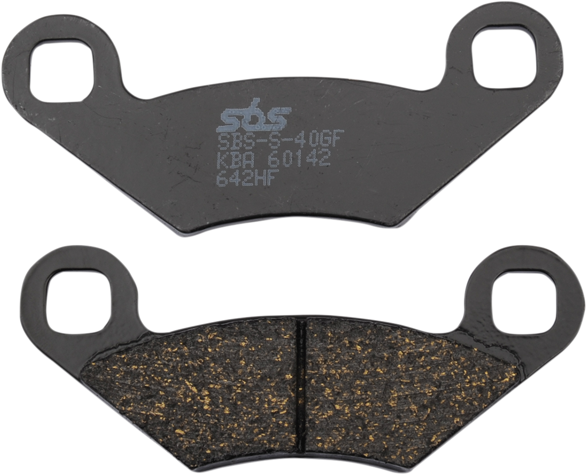 SBS HF Brake Pads - Sportsman