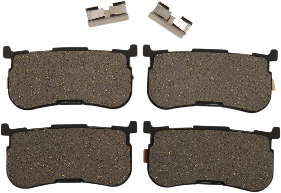 DRAG SPECIALTIES Semi-Metallic Brake Pads - Rear