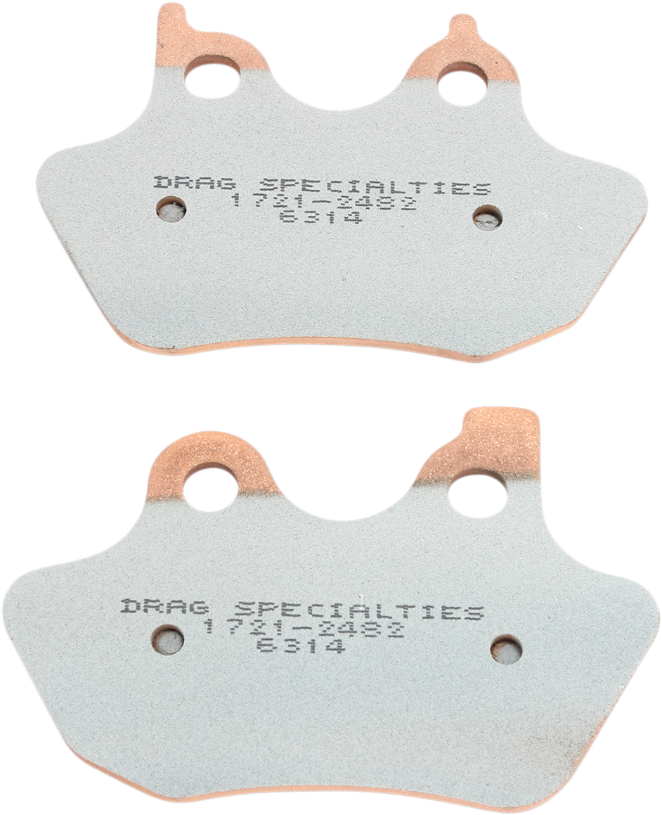 DRAG SPECIALTIES Sintered Brake Pads - Harley-Davidson