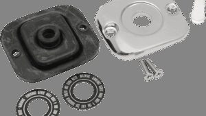 DRAG SPECIALTIES Master Cylinder Cover - OEM - Chrome - '96-'17