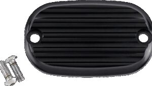 JOKER MACHINE Master Cylinder Cover - Finned - Black