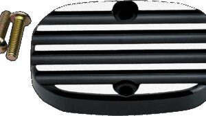 JOKER MACHINE Master Cylinder Cover - Finned - Black - FL