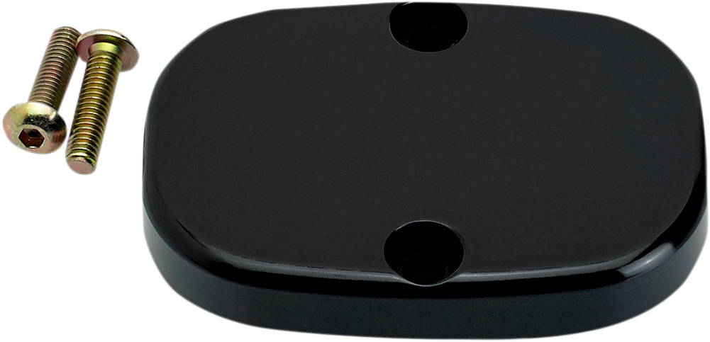 JOKER MACHINE Master Cylinder Cover - Smooth - Black - FL