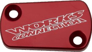 WORKS CONNECTION Clutch Cover - Red