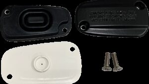 DRAG SPECIALTIES Rear Master Cylinder Cover - M8 Softail - Black