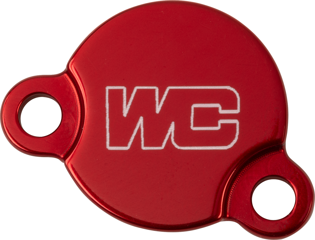 WORKS CONNECTION Rear Brake Cap - Red - KTM/Husqvarna/Gas Gas