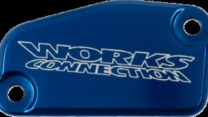 WORKS CONNECTION Front Brake Cap - Blue - KTM/Husqvarna/Gas Gas