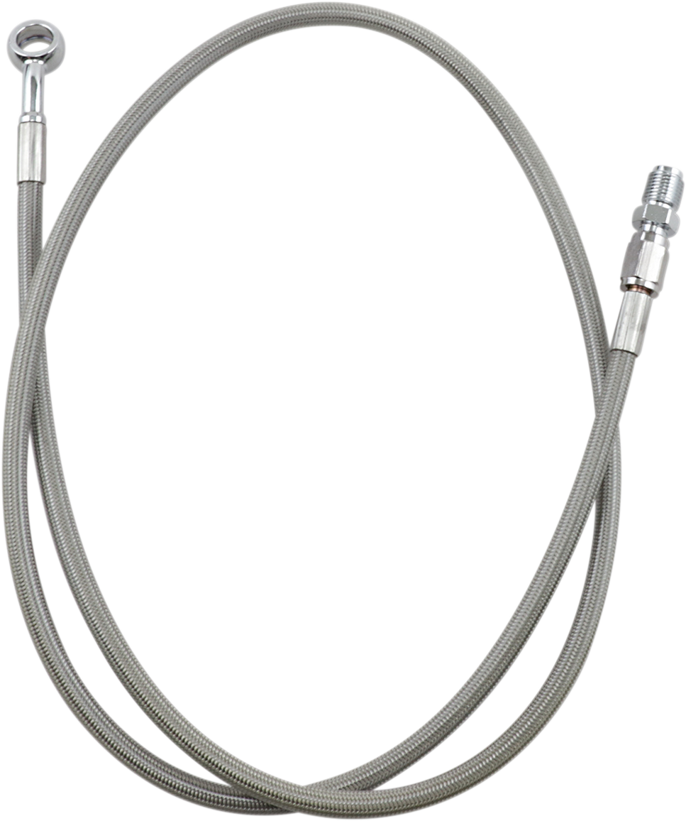 DRAG SPECIALTIES Brake Line - Front - Black - +6" - FLH '96-'07 - Image 2