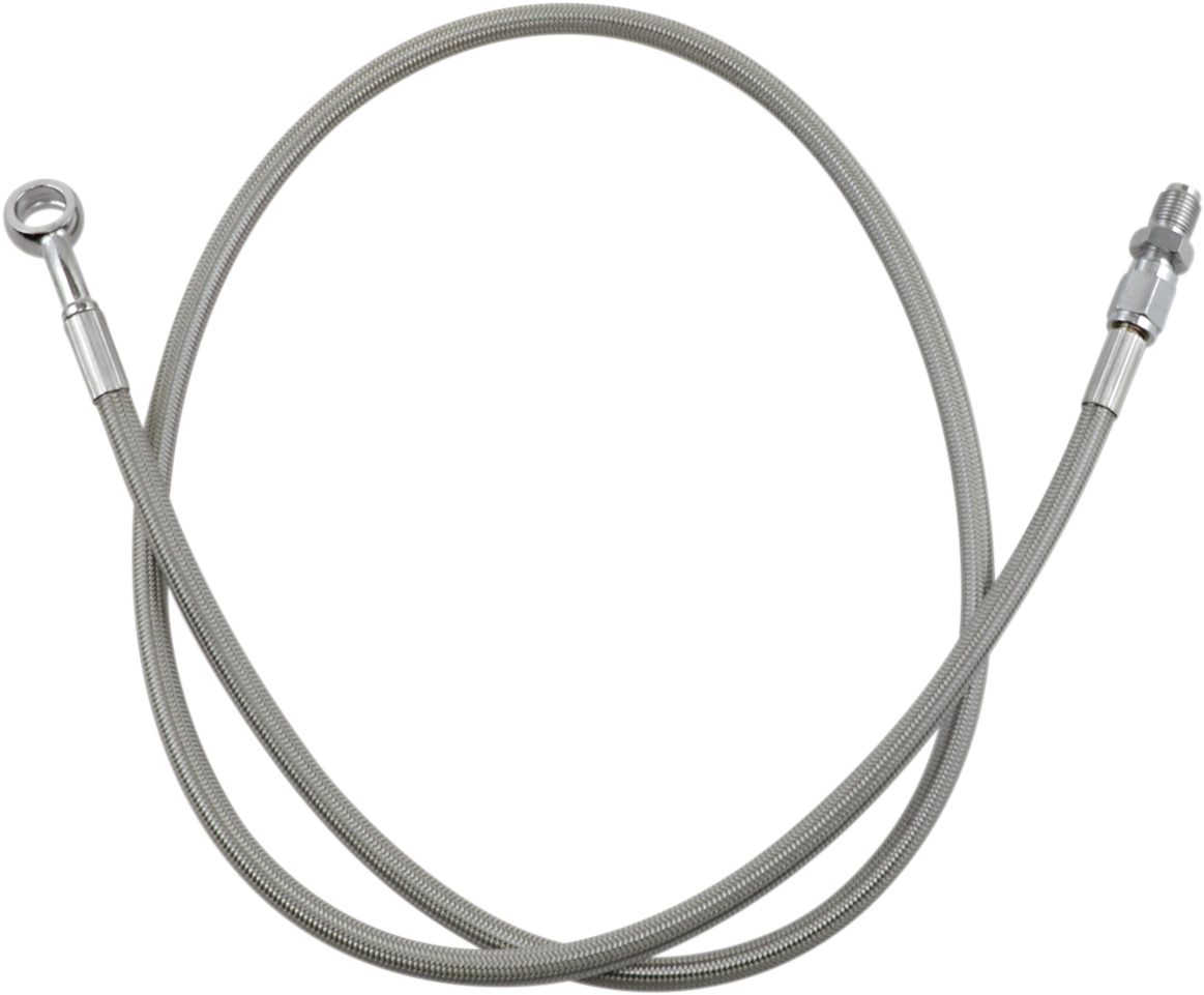 DRAG SPECIALTIES Brake Line - Front - Black - +8" - FLH '96-'07 - Image 2