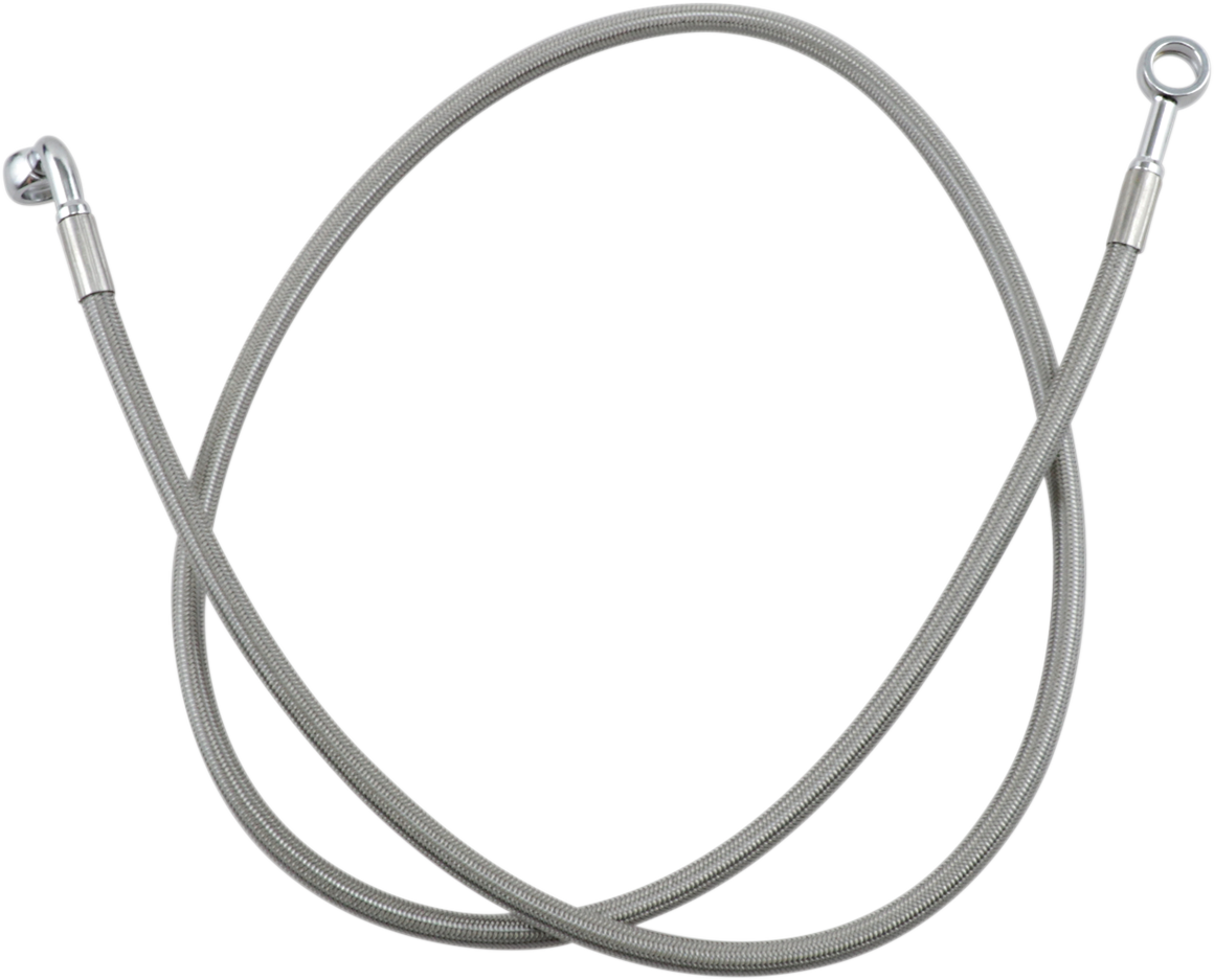 DRAG SPECIALTIES Brake Line - Front (Lower/Upper) - Black - Image 2