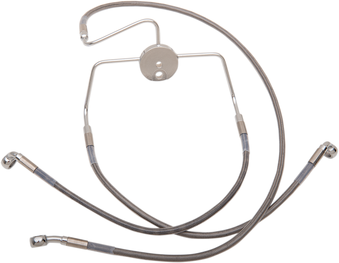 MAGNUM SHIELDING Brake Line - 10 mm-Straight - 27" - Sterling Chromite II - Image 2