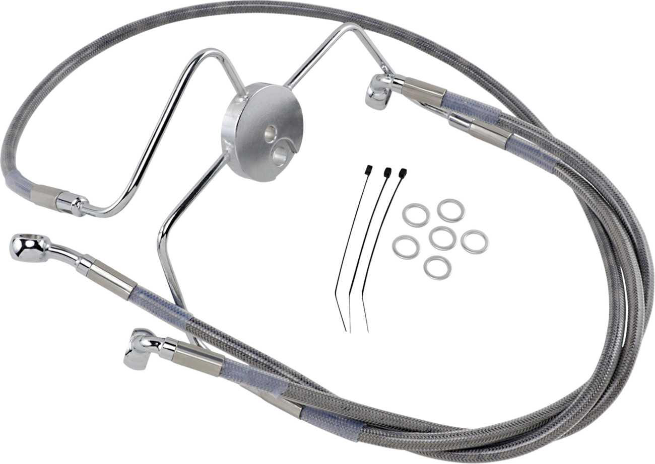 GOODRIDGE Brake Line - Stainless - 19" - Image 2