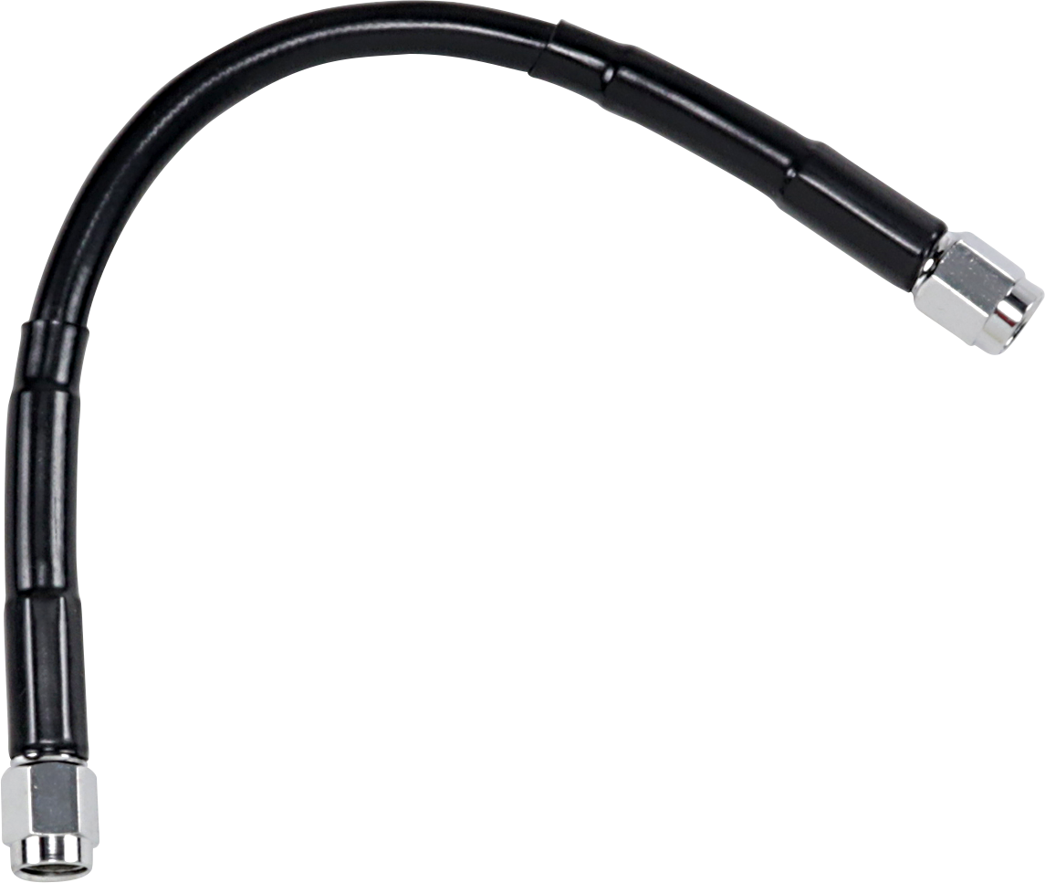 DRAG SPECIALTIES Universal Brake Line - Black - 9"