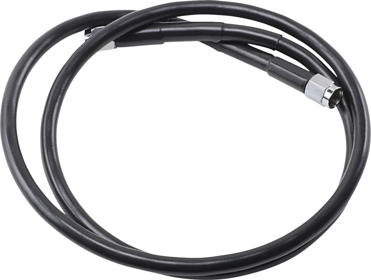 DRAG SPECIALTIES Universal Brake Line - Black - 40"