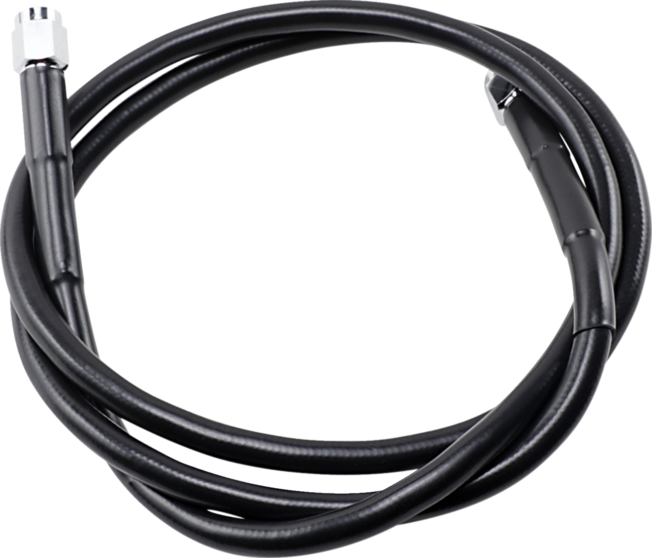 DRAG SPECIALTIES Universal Brake Line - Black - 44"