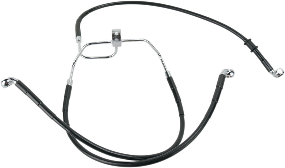 DRAG SPECIALTIES Universal Brake Line - Black - 52" - Image 2