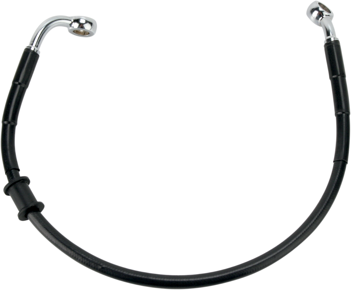 DRAG SPECIALTIES Brake Line - Rear - Black