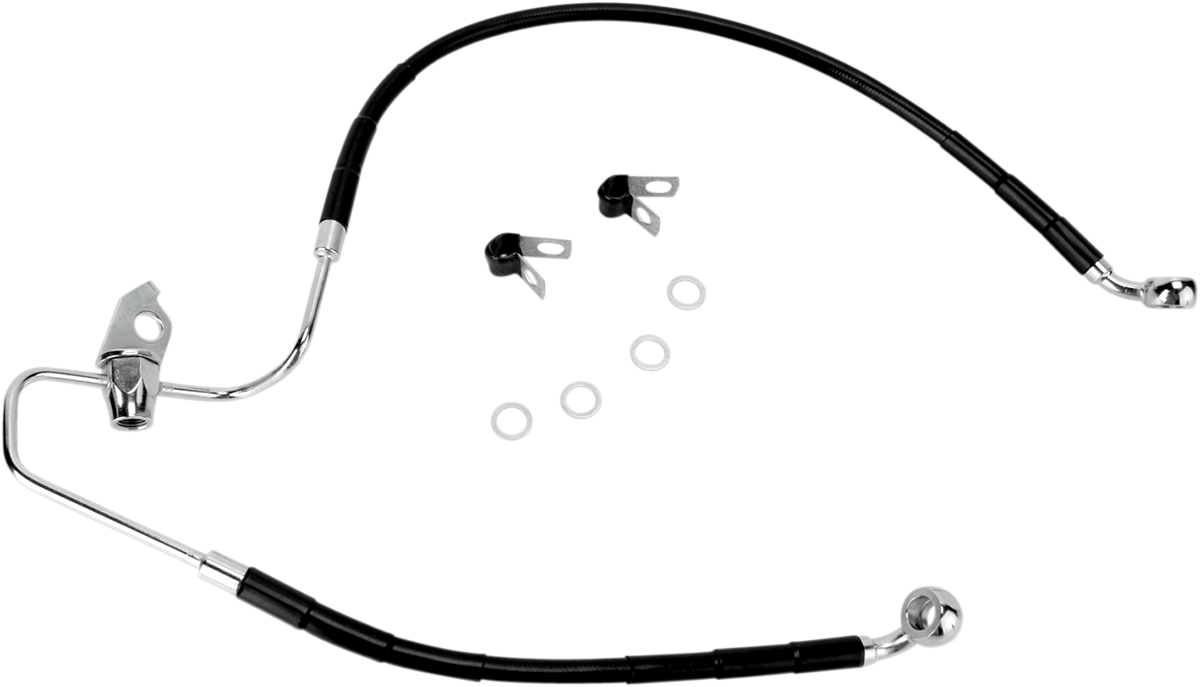 MAGNUM SHIELDING Brake Line - 10 mm-35° - 18" - Sterling Chromite II - Image 2